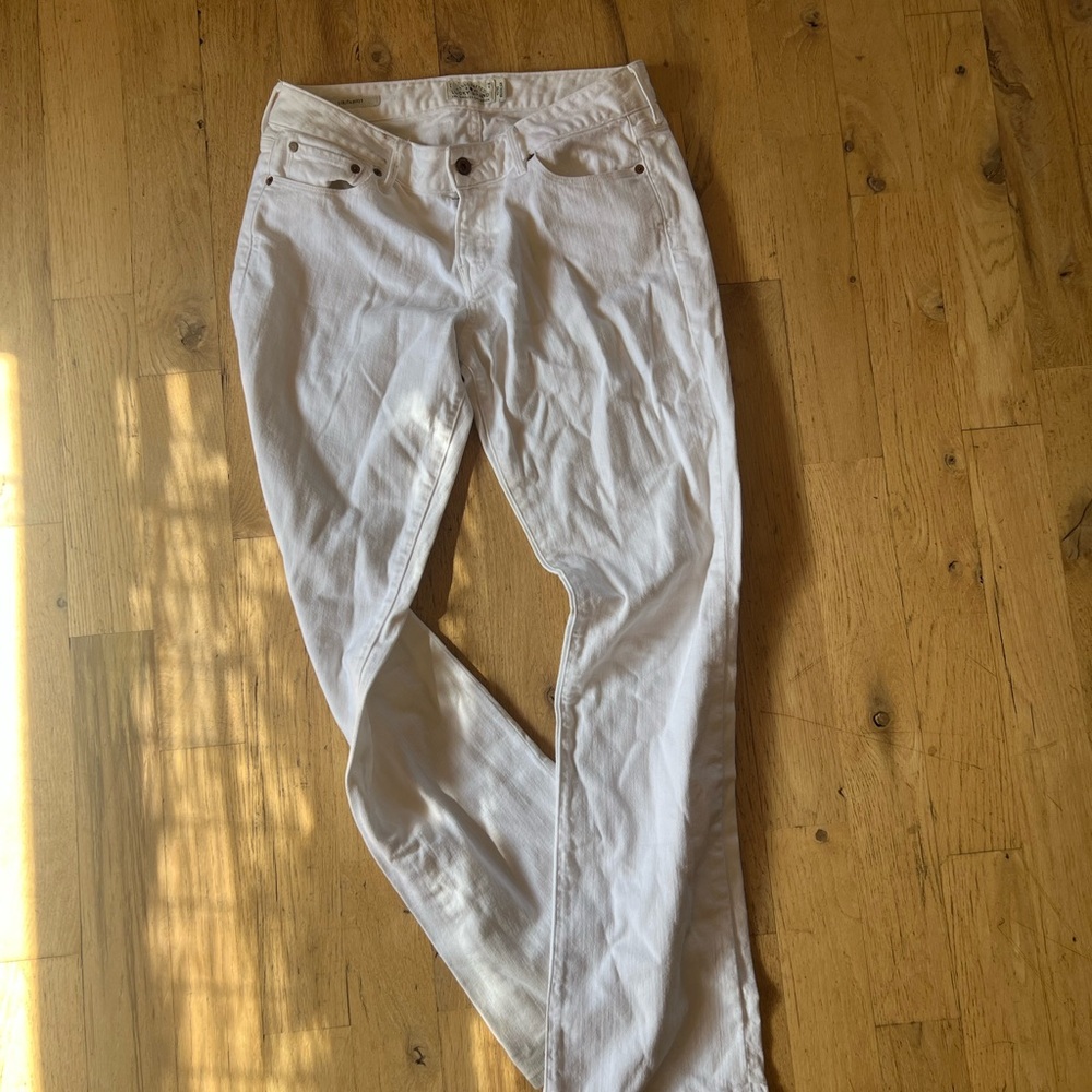 Women's Lucky Brand White Jeans